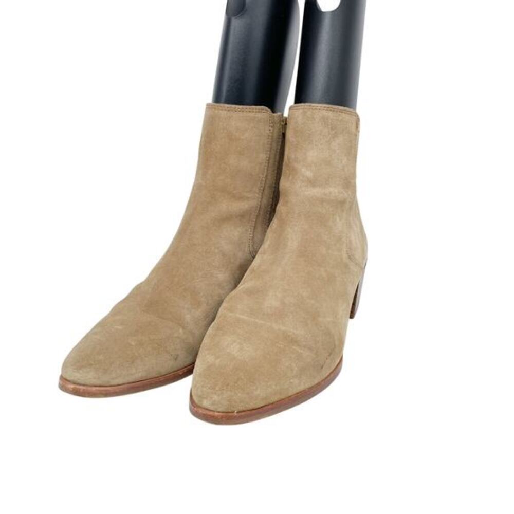 Rag &‎ Bone Women's Rover Zip Bootie Camel Suede Size US 9.5 EU 39.5